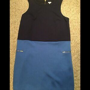 Women’s sXL Merona navy and blue sleeveless dress